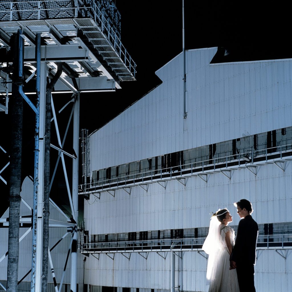 Wedding couple abstract photo